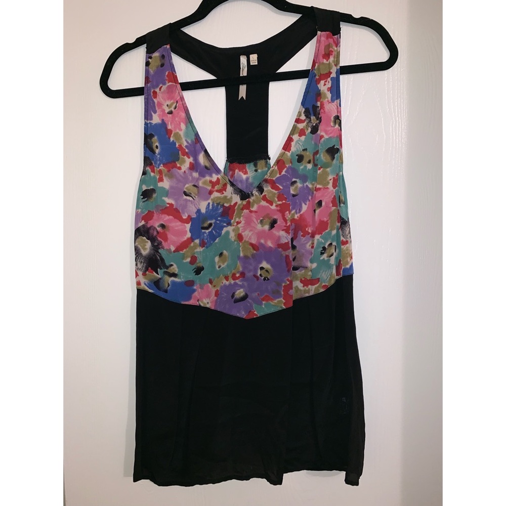 Flower patterned Short Sleeve Shirt